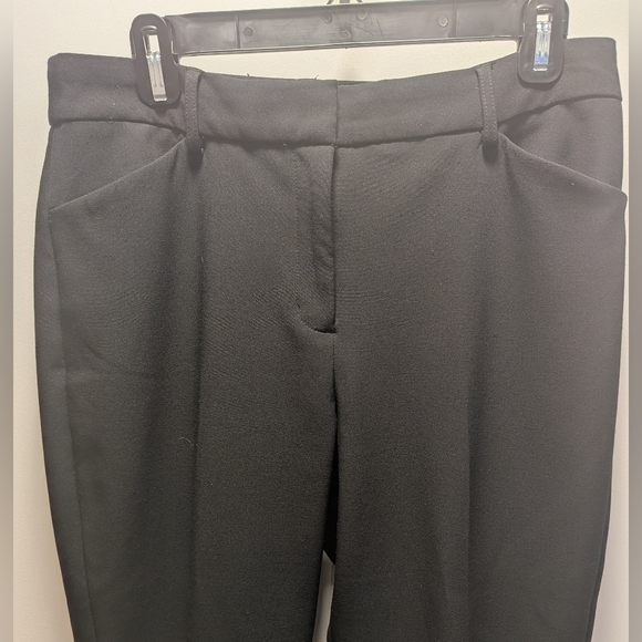 Express Editor Mid-rise Flare Pant Size 8 Black - Picture 4 of 7